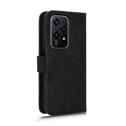 For Honor 200 Lite Global Skin Feel Magnetic Flip Leather Phone Case(Black) - Honor Cases by buy2fix | Online Shopping UK | buy2fix
