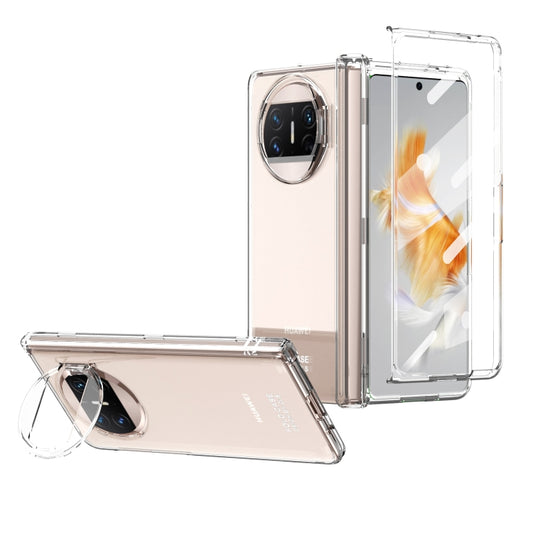 For Huawei Mate X3 Integrated Sub-plating Frame PC Phone Case(Transparent) - Huawei Cases by buy2fix | Online Shopping UK | buy2fix