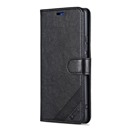 For Honor 100 AZNS Sheepskin Texture Flip Leather Phone Case(Black) - Honor Cases by AZNS | Online Shopping UK | buy2fix