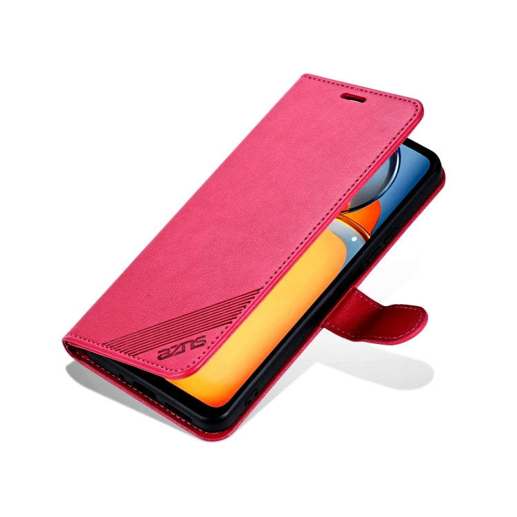 For Honor Play 60 Plus AZNS Sheepskin Texture Flip Leather Phone Case(Red) - Honor Cases by AZNS | Online Shopping UK | buy2fix
