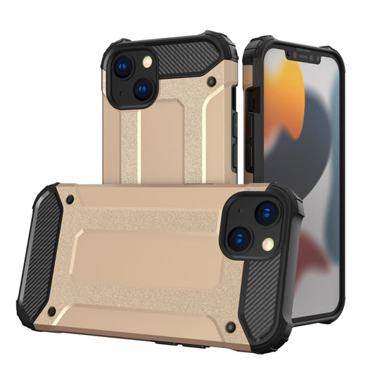 For iPhone 16 Pro Magic Armor TPU Phone Case(Gold) by buy2fix