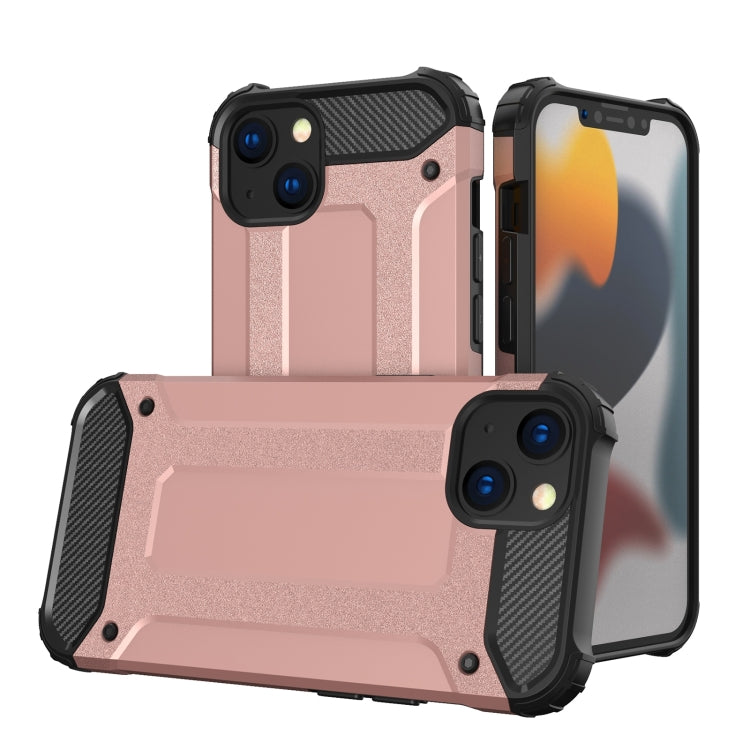 For iPhone 16 Pro Magic Armor TPU Phone Case(Rose Gold) by buy2fix