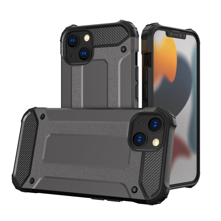 For iPhone 16 Pro Magic Armor TPU Phone Case(Grey) by buy2fix