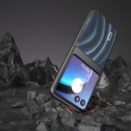 For Motorola Razr 40 Ultra ABEEL Galactic Pattern Protective Phone Case(Blue) by buy2fix