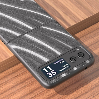 For Motorola Razr 40 ABEEL Galactic Pattern Protective Phone Case(Grey) by buy2fix