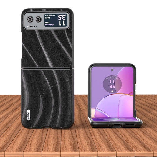 For Motorola Razr 40 ABEEL Galactic Pattern Protective Phone Case(Black) by buy2fix