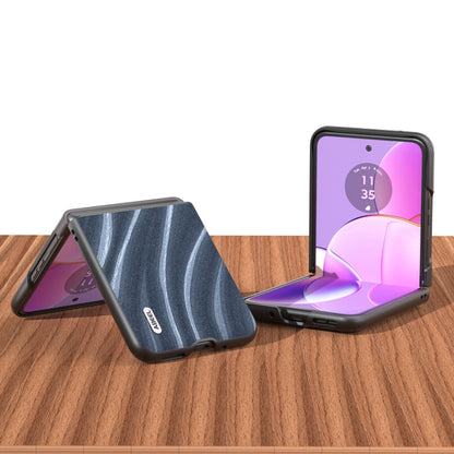 For Motorola Razr 40 ABEEL Galactic Pattern Protective Phone Case(Blue) by buy2fix