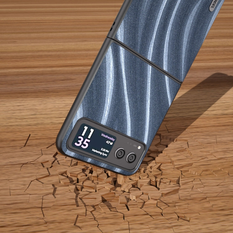 For Motorola Razr 40 ABEEL Galactic Pattern Protective Phone Case(Blue) by buy2fix