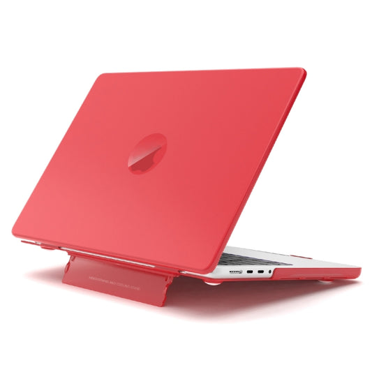 For Macbook Air 15.3 A3114 / M4 A3241 Frosted Translucent Laptop Protective Case(Red) - MacBook Air Cases by buy2fix | Online Shopping UK | buy2fix