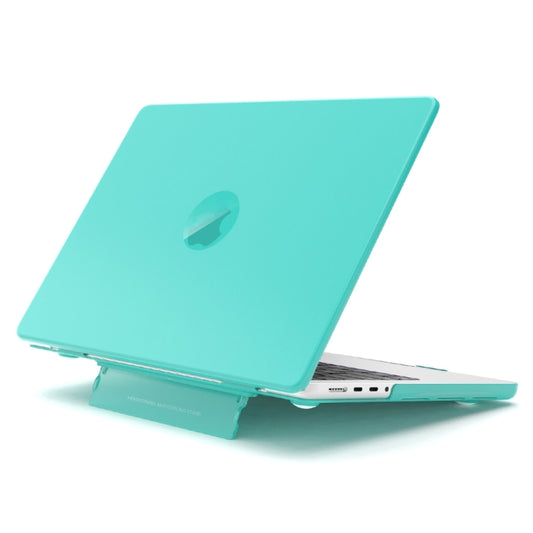 For Macbook Air 15.3 A3114 / M4 A3241 Frosted Translucent Laptop Protective Case(Mint Green) - MacBook Air Cases by buy2fix | Online Shopping UK | buy2fix