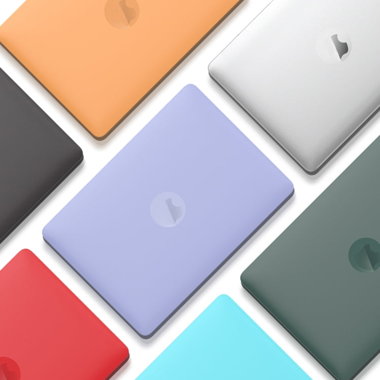 For MacBook Pro 16 inch A2141 Frosted Translucent Laptop Protective Case(Morandi Green) by buy2fix