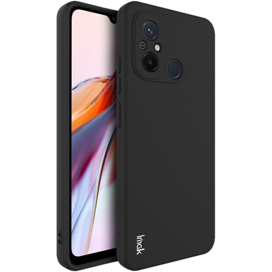 For Xiaomi Redmi 12C 4G IMAK UC-4 Series Straight Edge TPU Soft Phone Case(Black)
