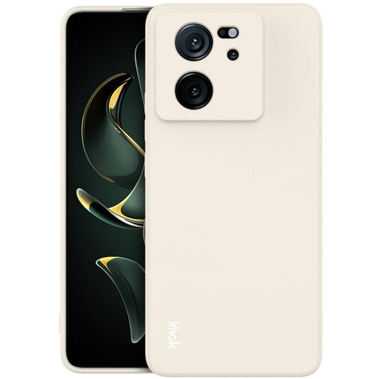 For Xiaomi Redmi K60 Ultra 5G IMAK UC-4 Series Straight Edge TPU Soft Phone Case(White) - Xiaomi Cases by imak | Online Shopping UK | buy2fix