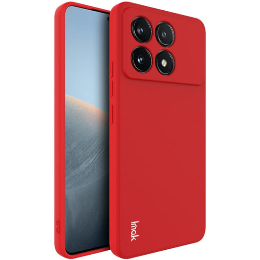 For Xiaomi Redmi K70 5G/K70 Pro 5G IMAK UC-4 Series Straight Edge TPU Soft Phone Case(Red) - Xiaomi Cases by imak | Online Shopping UK | buy2fix