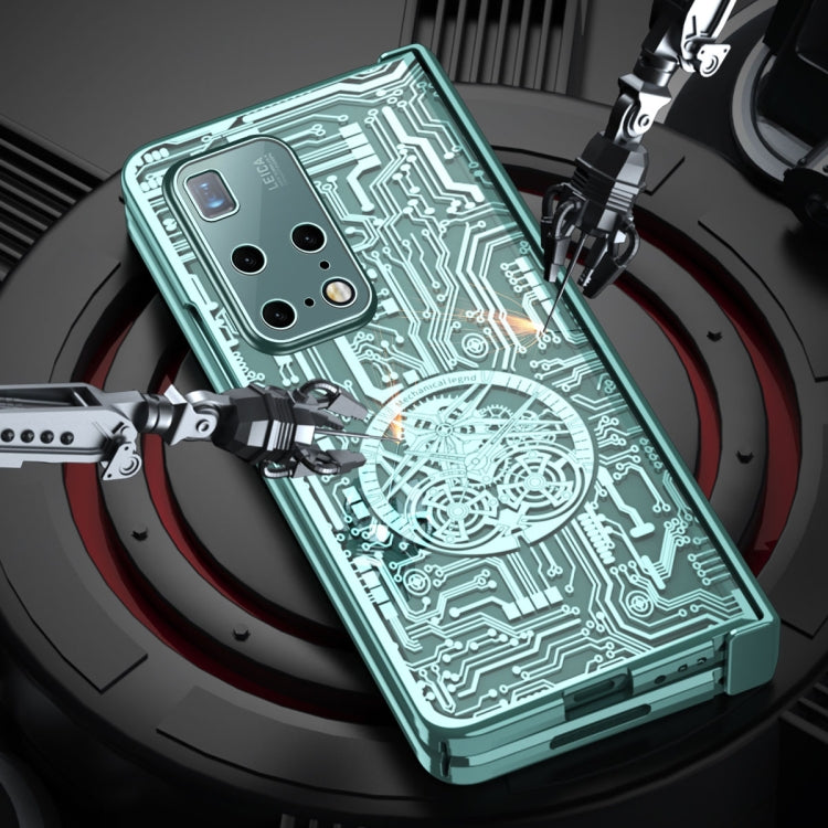 For Huawei Mate X2 Mechanical Legend Integrated Electroplating All-inclusive Phone Case(Rose Gold) - Huawei Cases by buy2fix | Online Shopping UK | buy2fix