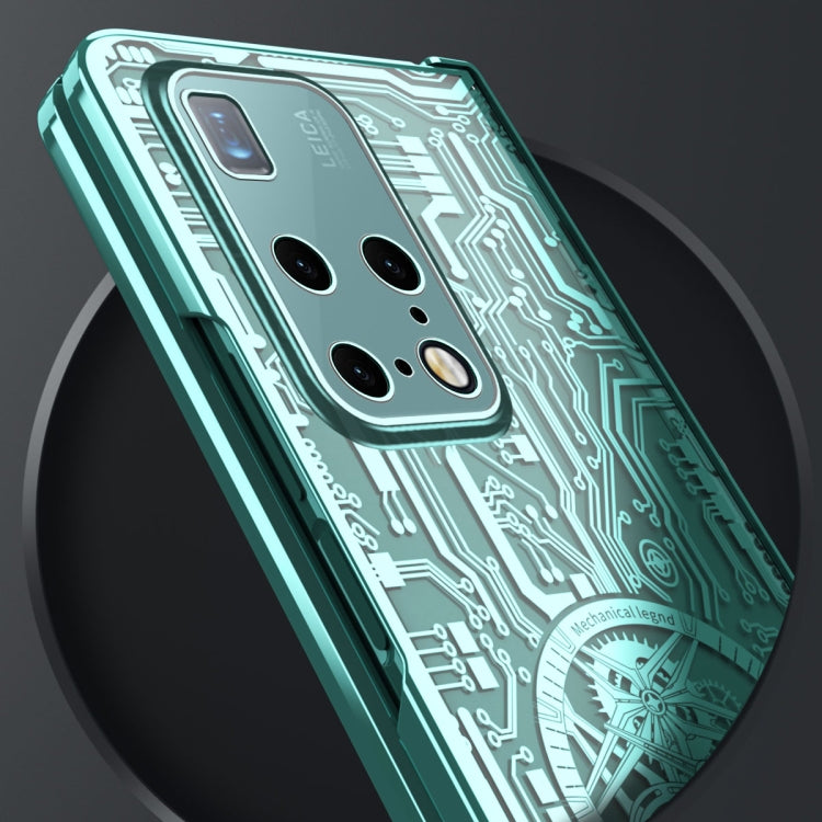 For Huawei Mate X2 Mechanical Legend Integrated Electroplating All-inclusive Phone Case(Silver) - Huawei Cases by buy2fix | Online Shopping UK | buy2fix