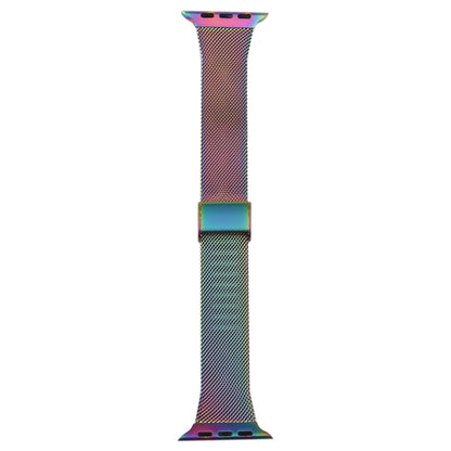 For Apple Watch Series 7 41mm / 6 & SE & 5 & 4 40mm / 3 & 2 & 1 38mm Milanese Stainless Steel Watch Band(Colour) by buy2fix