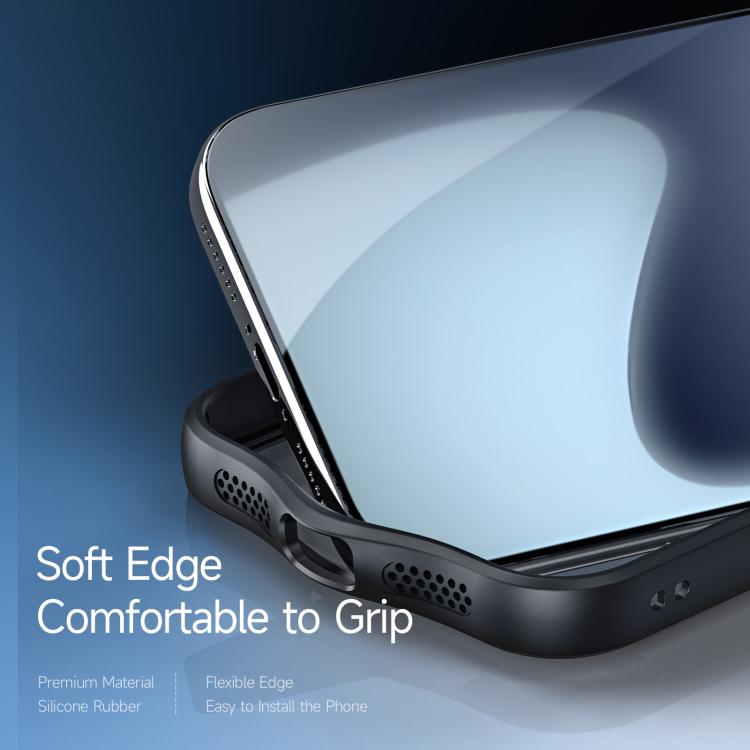 For iPhone 17 Pro DUX DUCIS Aimo Series  Frosted Feel Phone Case(Black) - iPhone 17 Pro Cases by DUX DUCIS | Online Shopping UK | buy2fix