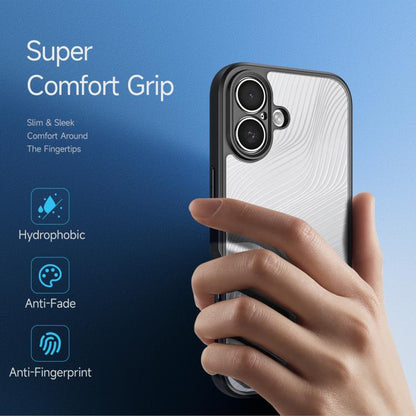 For iPhone 17 DUX DUCIS Aimo Series  Frosted Feel Phone Case(Black) - iPhone 17 Cases by DUX DUCIS | Online Shopping UK | buy2fix