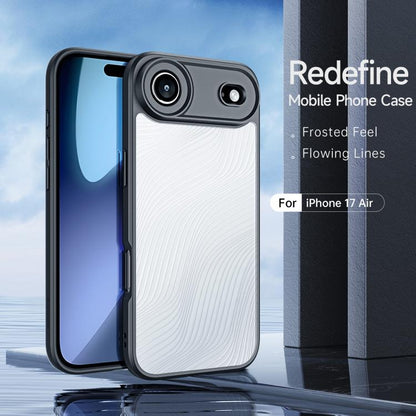 For iPhone Air DUX DUCIS Aimo Series  Frosted Feel Phone Case(Black) - iPhone Air Cases by DUX DUCIS | Online Shopping UK | buy2fix