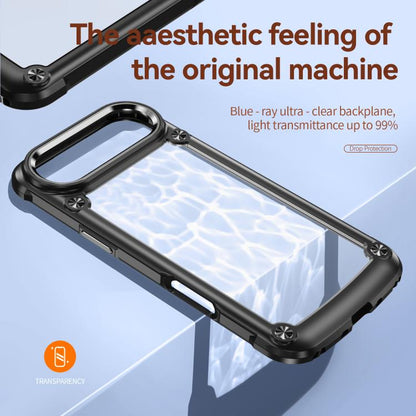 For iPhone Air TPU + PC Lens Protection Phone Case(Black) - iPhone Air Cases by buy2fix | Online Shopping UK | buy2fix