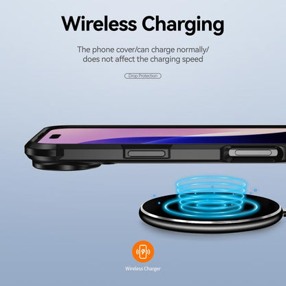 For iPhone Air TPU + PC Lens Protection Phone Case(Black) - iPhone Air Cases by buy2fix | Online Shopping UK | buy2fix