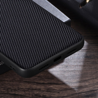 For Google Pixel 9 Nylon Cloth Texture Shockproof PC+TPU Phone Case(Red) by buy2fix