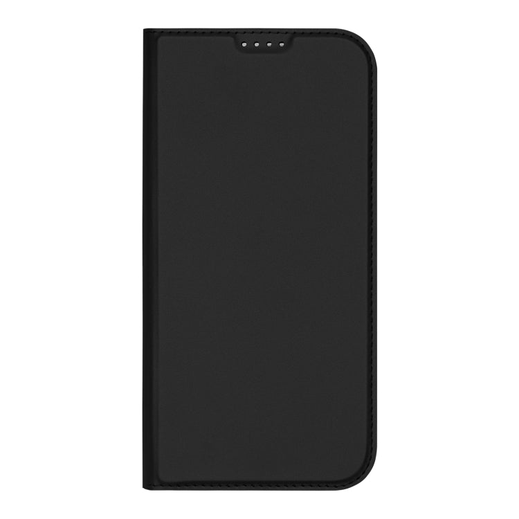 For iPhone 16 Pro Max DUX DUCIS Skin Pro Series Flip Leather Phone Case(Black) by DUX DUCIS