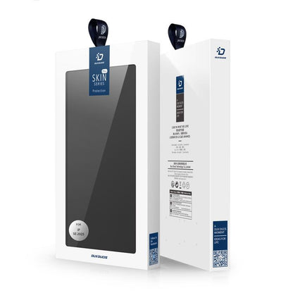 For iPhone 16e DUX DUCIS Skin Pro Series Flip Leather Phone Case(Black) - iPhone 16e Cases by DUX DUCIS | Online Shopping UK | buy2fix