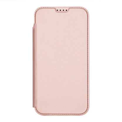 For iPhone 17 Pro DUX DUCIS Skin Pro Series Flip Leather Phone Case(Rose Gold) - iPhone 17 Pro Cases by DUX DUCIS | Online Shopping UK | buy2fix