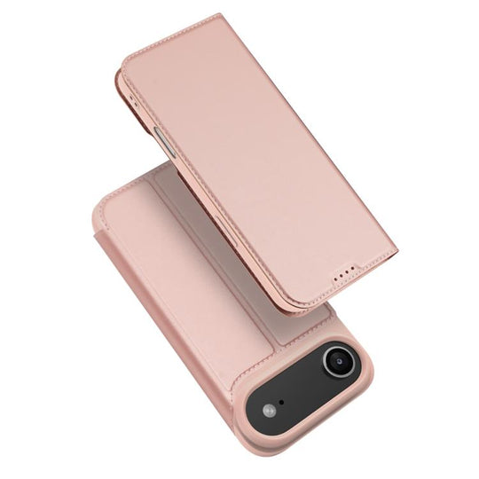For iPhone Air DUX DUCIS Skin Pro Series Flip Leather Phone Case(Rose Gold)