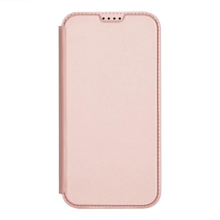 For iPhone 17 DUX DUCIS Skin Pro Series Flip Leather Phone Case(Rose Gold) - iPhone 17 Cases by DUX DUCIS | Online Shopping UK | buy2fix