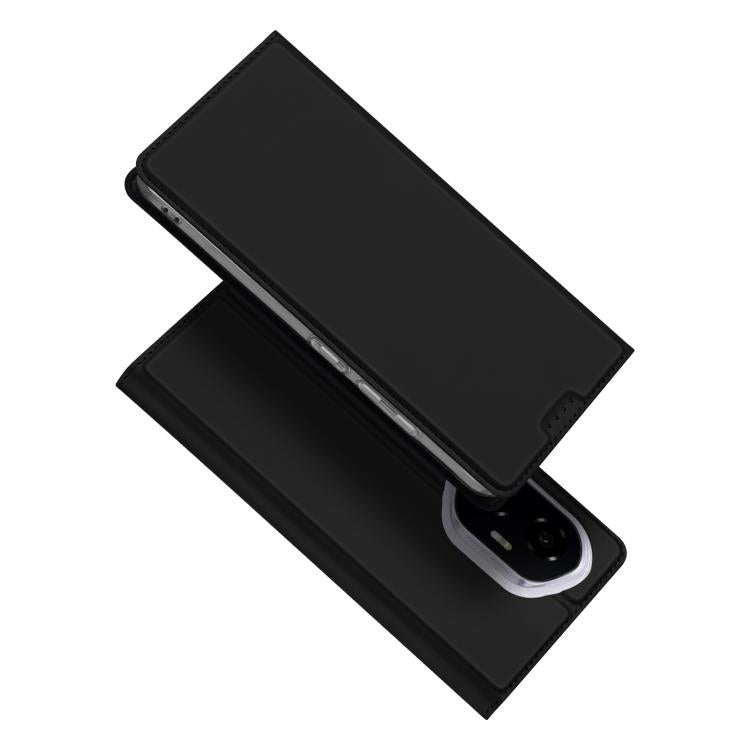 For Honor 300 DUX DUCIS Skin Pro Series Flip Leather Phone Case(Black) - Honor Cases by DUX DUCIS | Online Shopping UK | buy2fix