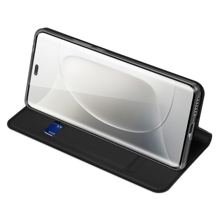 For Honor 300 Pro / 300 Ultra DUX DUCIS Skin Pro Series Flip Leather Phone Case(Black) - Honor Cases by DUX DUCIS | Online Shopping UK | buy2fix