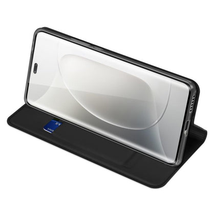 For Honor 300 Pro / 300 Ultra DUX DUCIS Skin Pro Series Flip Leather Phone Case(Black) - Honor Cases by DUX DUCIS | Online Shopping UK | buy2fix