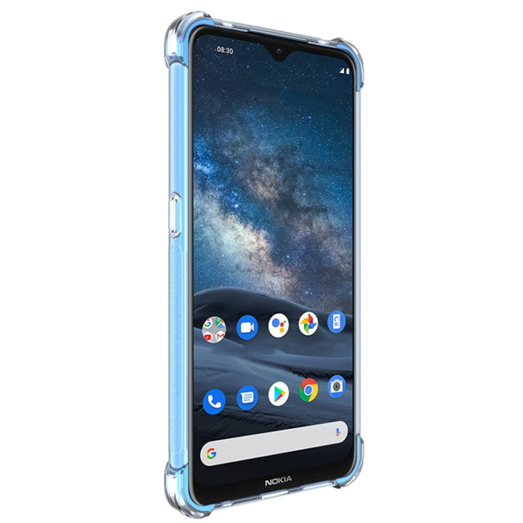 For Nokia 5.3 IMAK Full Coverage Shockproof TPU Protective Case(Transparent) - Nokia Cases by imak | Online Shopping UK | buy2fix