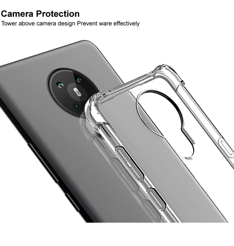 For Nokia 5.3 IMAK Full Coverage Shockproof TPU Protective Case(Transparent) - Nokia Cases by imak | Online Shopping UK | buy2fix