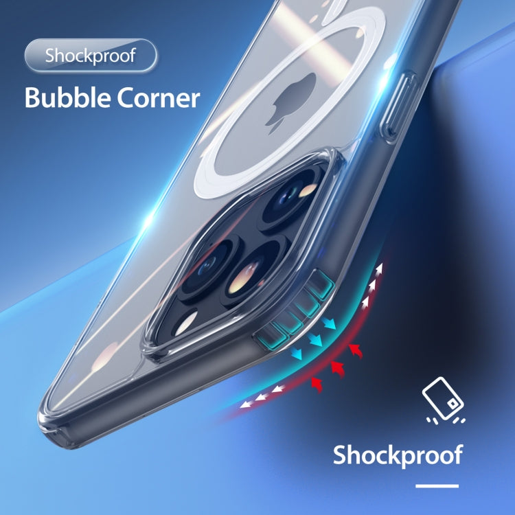 For iPhone 15 Pro DUX DUCIS Clin Mag Series Magsafe TPU Phone Case(Transparent) - iPhone 15 Pro Cases by DUX DUCIS | Online Shopping UK | buy2fix