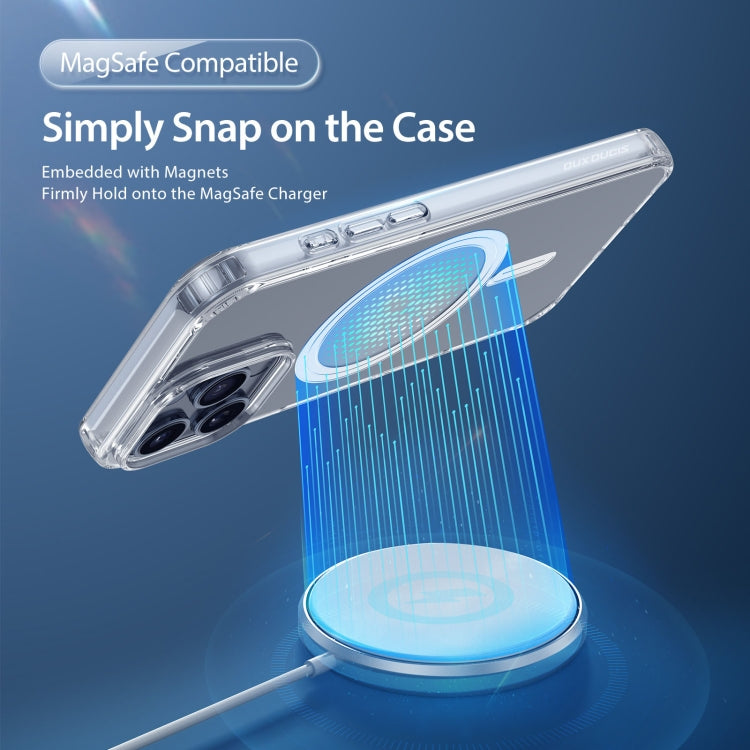 For iPhone 16 Pro Max DUX DUCIS Clin Mag Series Magsafe TPU Phone Case(Transparent) by DUX DUCIS