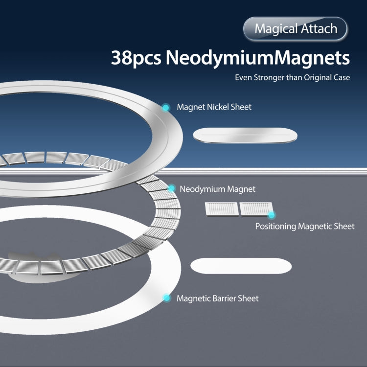 For iPhone 16 Pro Max DUX DUCIS Clin Mag Series Magsafe TPU Phone Case(Transparent) by DUX DUCIS
