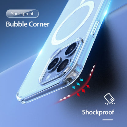 For iPhone 16 Pro Max DUX DUCIS Clin Mag Series Magsafe TPU Phone Case(Transparent) by DUX DUCIS