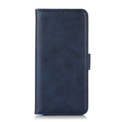For iPhone 16 Pro Max Cow Texture Leather Phone Case(Blue) by buy2fix