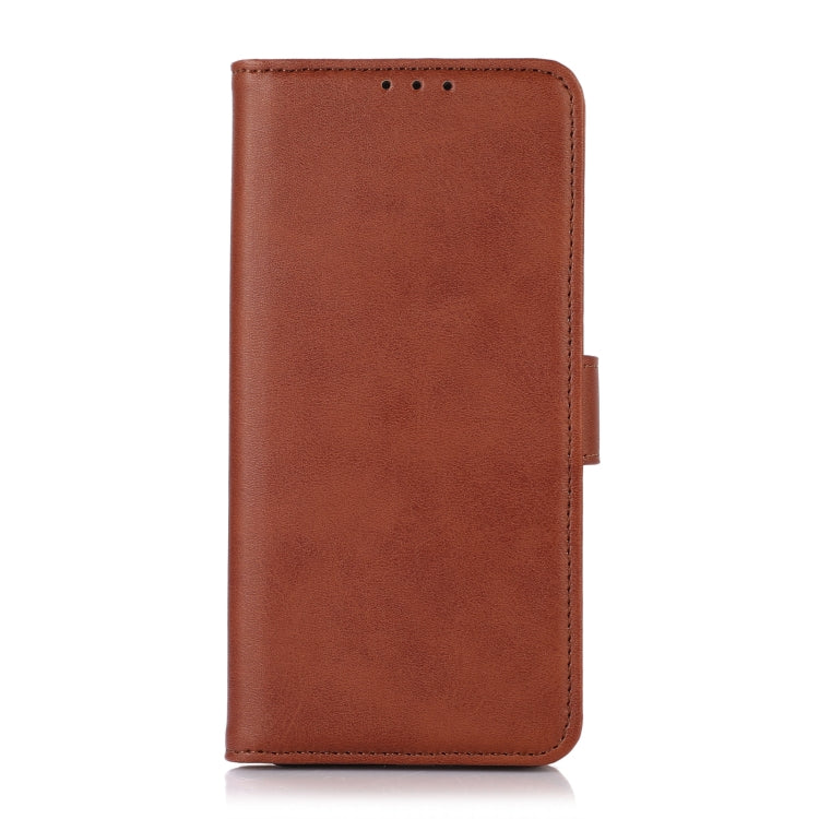For iPhone 16 Pro Max Cow Texture Leather Phone Case(Brown) by buy2fix