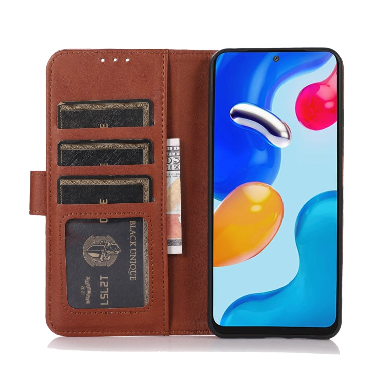 For iPhone 16 Pro Max Cow Texture Leather Phone Case(Brown) by buy2fix