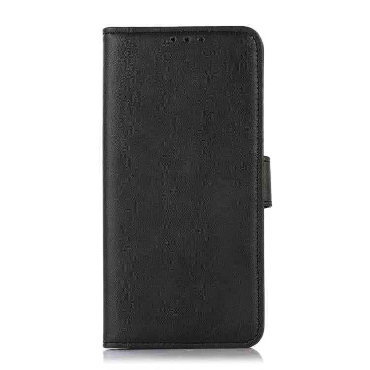 For iPhone 16e Cow Texture Leather Phone Case(Black) - iPhone 16e Cases by buy2fix | Online Shopping UK | buy2fix