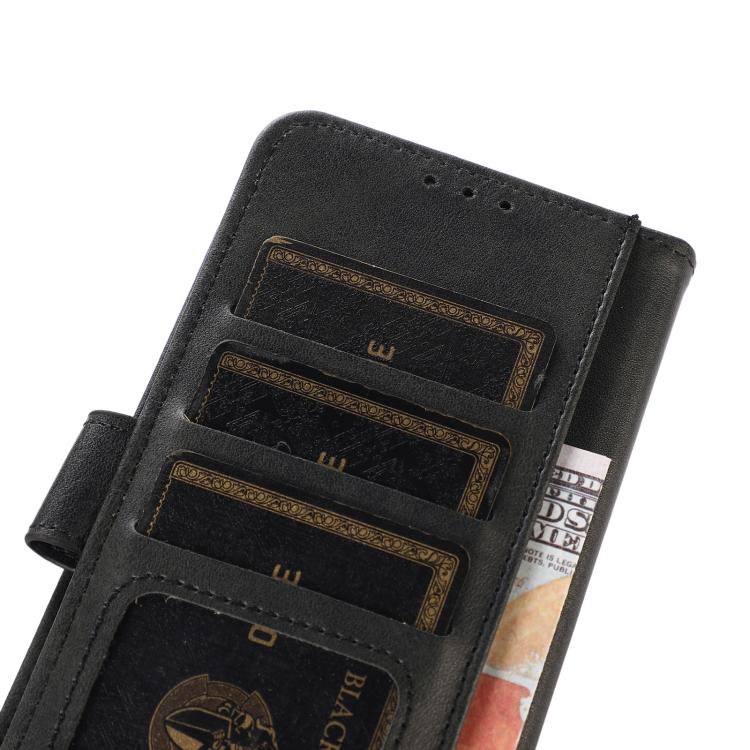 For iPhone 17 Pro Cow Texture Leather Phone Case(Black) - iPhone 17 Pro Cases by buy2fix | Online Shopping UK | buy2fix