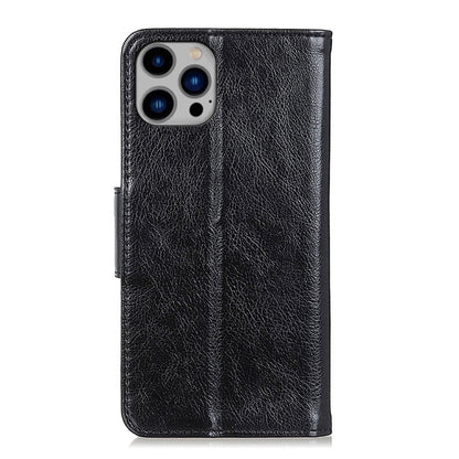 For iPhone 16 Pro Nappa Texture Leather Case(Black) by buy2fix