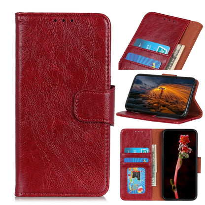 For iPhone 16 Pro Nappa Texture Leather Case(Red) by buy2fix