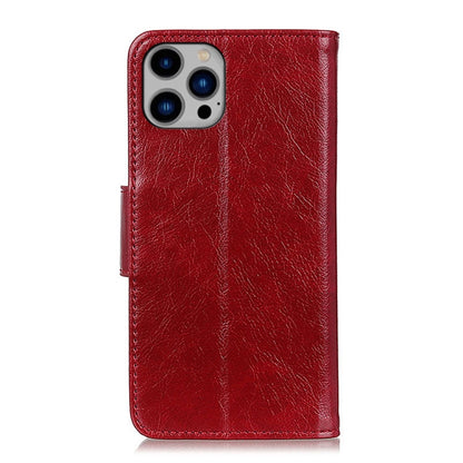 For iPhone 16 Pro Nappa Texture Leather Case(Red) by buy2fix