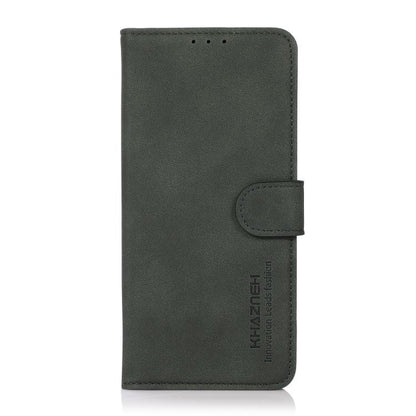 For iPhone 17 Pro Max KHAZNEH Matte Texture Leather Phone Case(Green) - iPhone 17 Pro Max Cases by buy2fix | Online Shopping UK | buy2fix